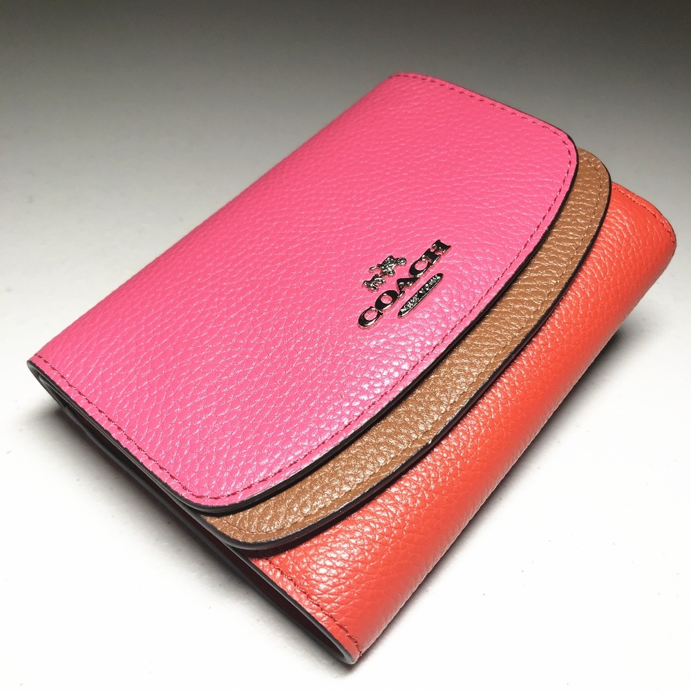 Coach flap wallet